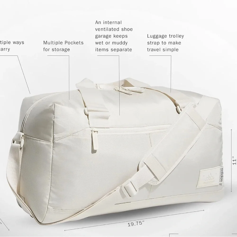 Stylish White Men's Bag
